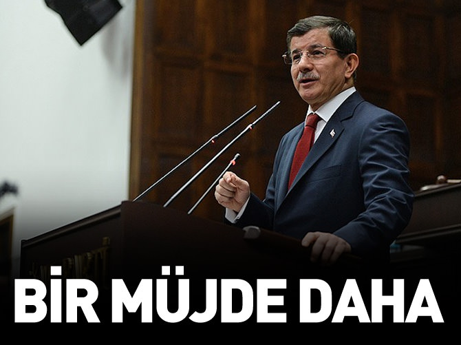 Davutoğlu'ndan müjde