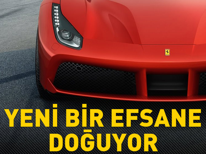 Ferrari'nin yeni modeli: 488 GTB