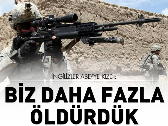 İngilizler ABD'ye kızdı: Biz daha çok öldürdük