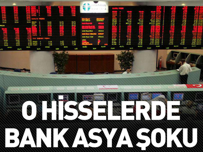 Koza hisselerinde Bank Asya şoku