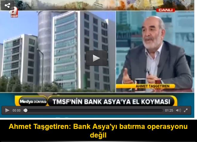 Bank Asya'yı batırma operasyonu değil