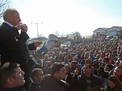 Boydak Holding'de eylem
