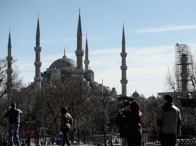 Sultanahmet Camisi'ne "check-up" yapıldı
