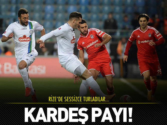 Rize'de sessizce turladılar!