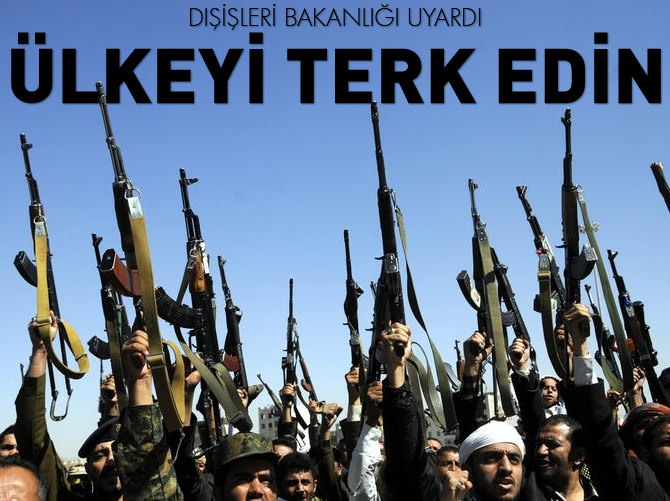 Dışişleri'nden Yemen uyarısı