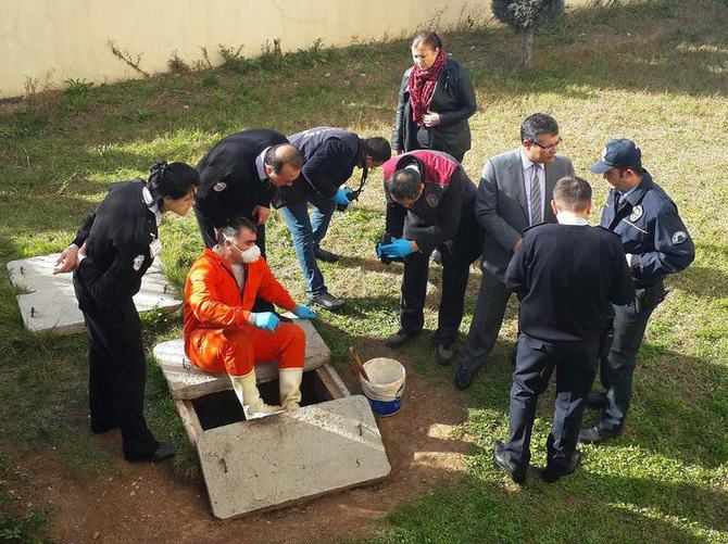 Hastane rögarında 4 aylık cenin bulundu!