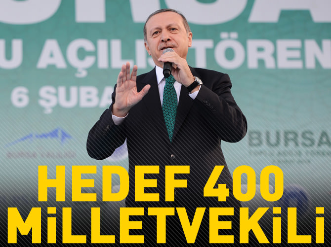 Yeni Türkiye için 400 milletvekili