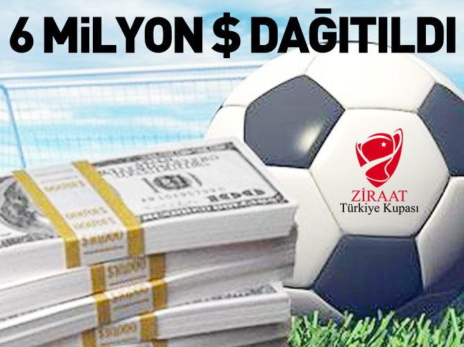 6 milyon dolar dağıtıldı