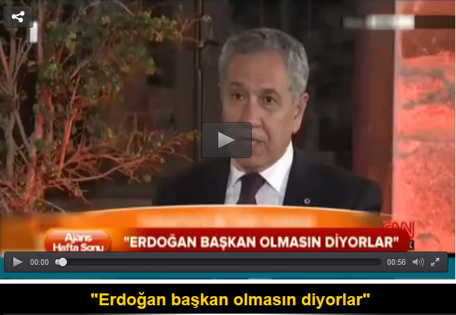 Arınç: Allah saklasın Erdoğan olmasaydı..