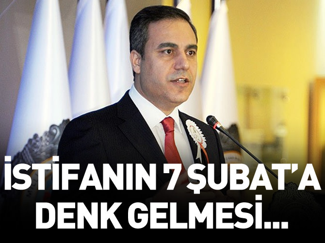 İstifanın 7 Şubat'a denk gelmesi anlamlı bir tevafuktur