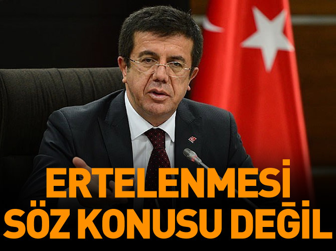Şeffaflık Paketi'nin ertelenmesi söz konusu değil