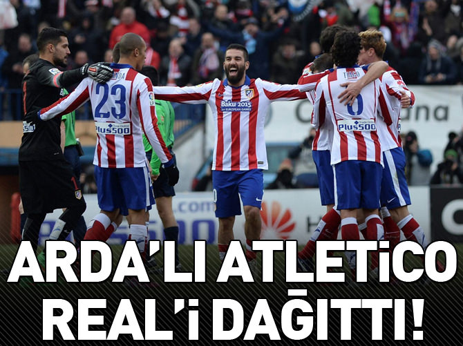 Atletico Real'i dağıttı!