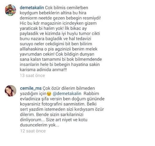 Demet Akalın'ın kızı Hira'da tümör çıktı - 1