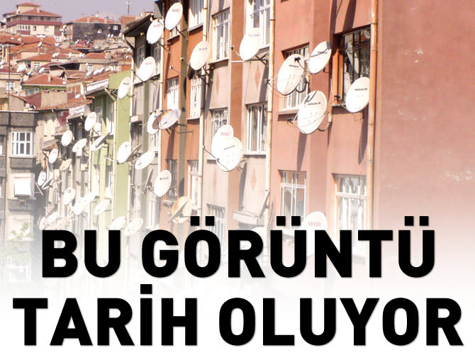 Anten kirliliğine son