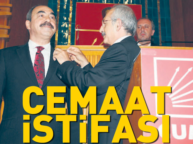 CHP'de cemaat istifası