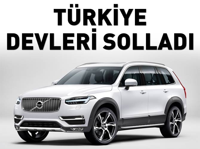 Volvo, Türkiye'de rekor kırdı