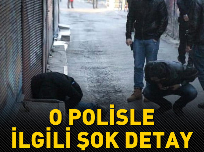 O polis yanlışlıkla kendini vurmuş!