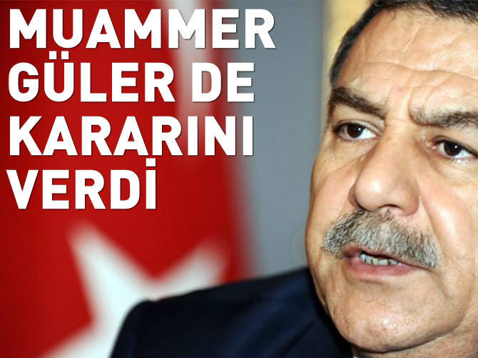 Muammer Güler'den adaylık açıklaması