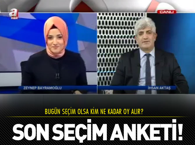 İşte son seçim anketi!