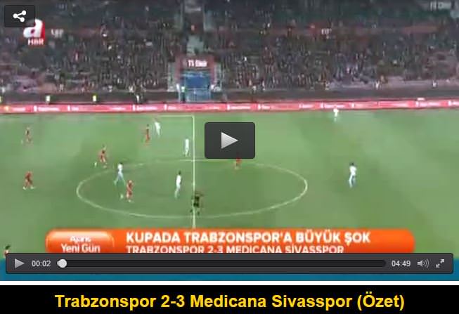 Sivasspor çeyrek finalde!