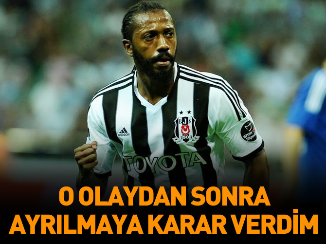 Fernandes o olaydan sonra Beşiktaş'tan ayrılmaya karar vermiş