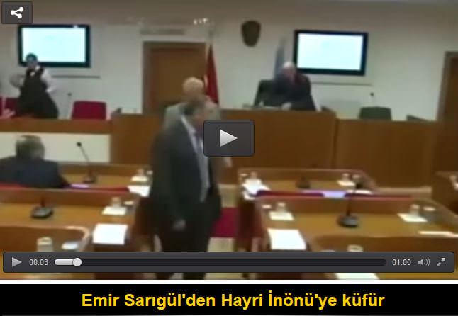 Emir Sarıgül’den Hayri İnönü’ye küfür