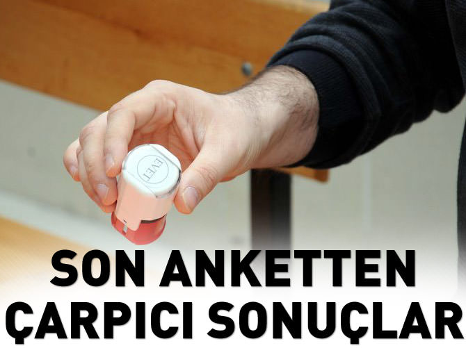 Türkiye çapındaki anketten çıkan çarpıcı sonuç