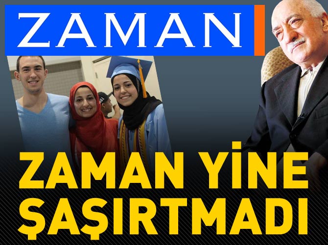 Zaman yine şaşırtmadı!