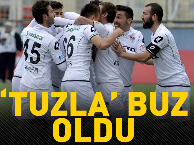 Tuzlaspor fırtınası bitti