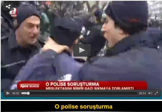 'Sık la sık' diyen polis memuru görevden uzaklaştırıldı