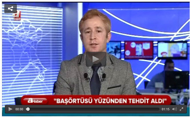 Başörtüsü yüzünden tehdit edildi - 1