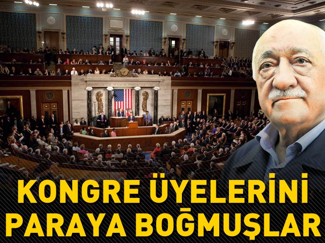 Kongre üyelerini paraya boğmuşlar