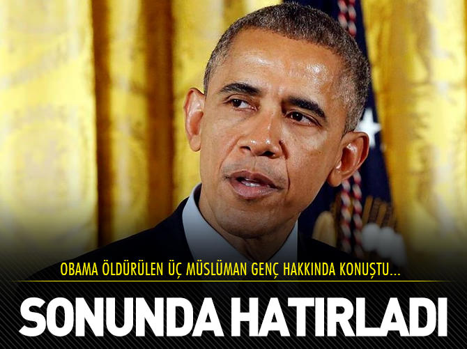 Barack Obama sonunda konuştu!