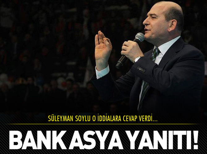 Süleyman Soylu'dan o iddialara cevap!