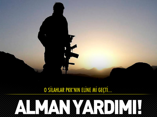 Alman silahları PKK'nın eline geçti