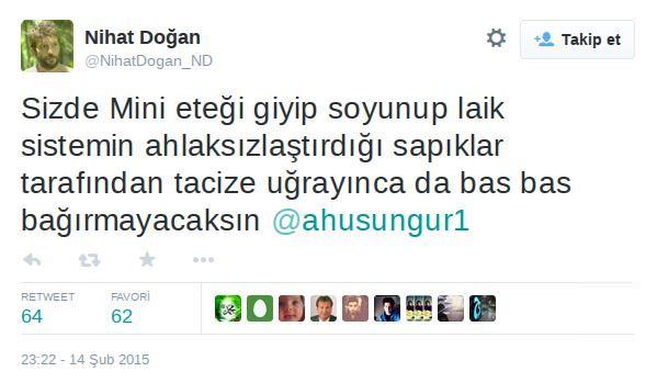 Nihat Doğan'a tepki yağıyor - 1