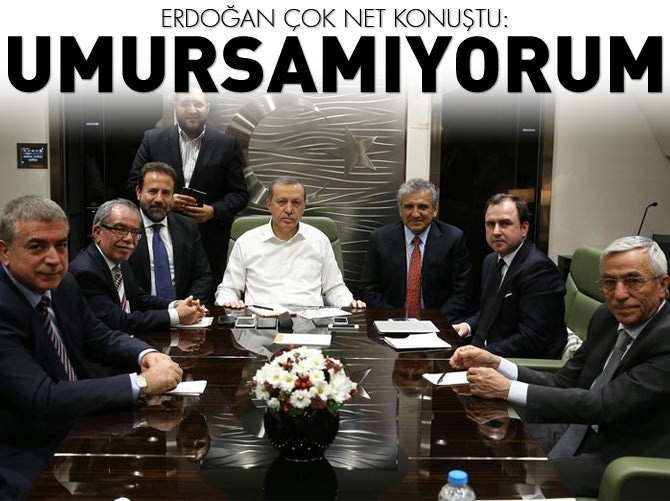 Erdoğan net konuştu: Umursamıyorum