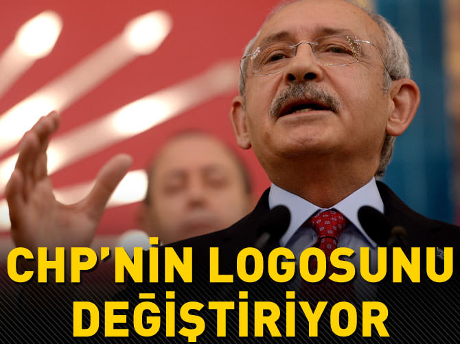 Kılıçdaroğlu CHP'nin logosunu değiştiriyor