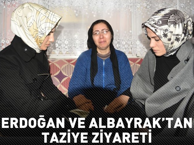Erdoğan ve Albayrak'tan Özgecan'ın ailesine taziye ziyareti