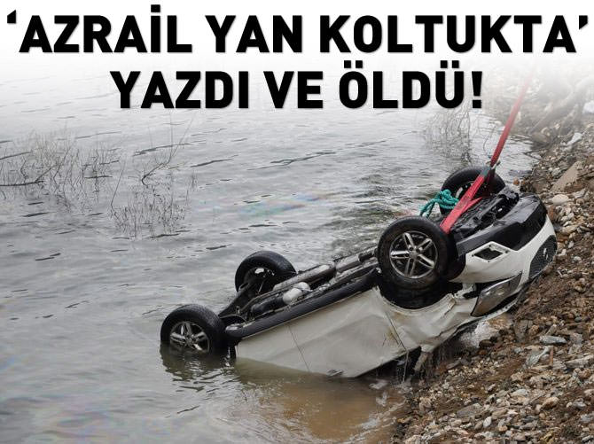 'Azrail yan koltukta' tweet'inden sonra ölü bulundu!