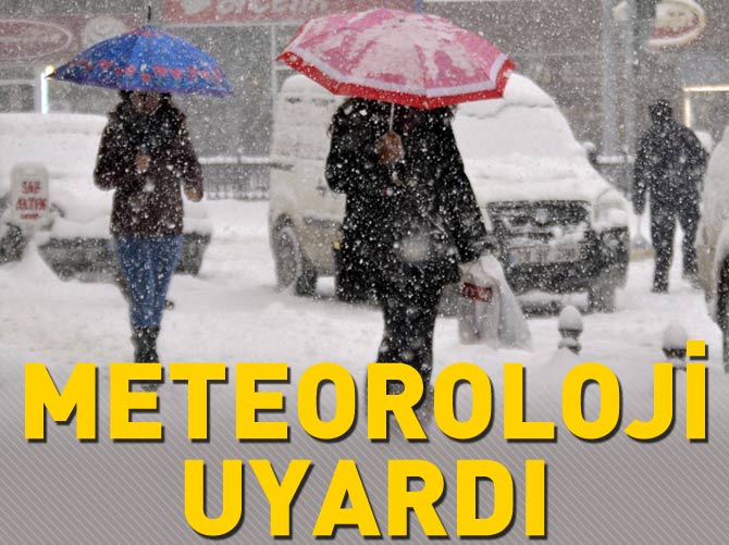Meteoroloji'den çok soğuk ve kar uyarısı