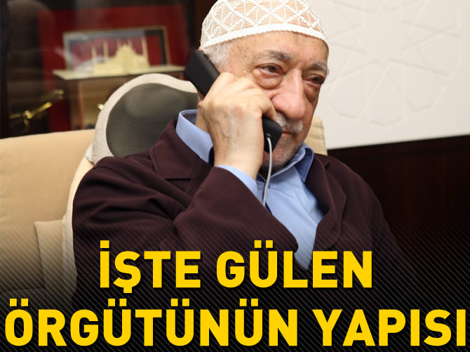 İşte Fethullah Gülen örgütünün yapısı