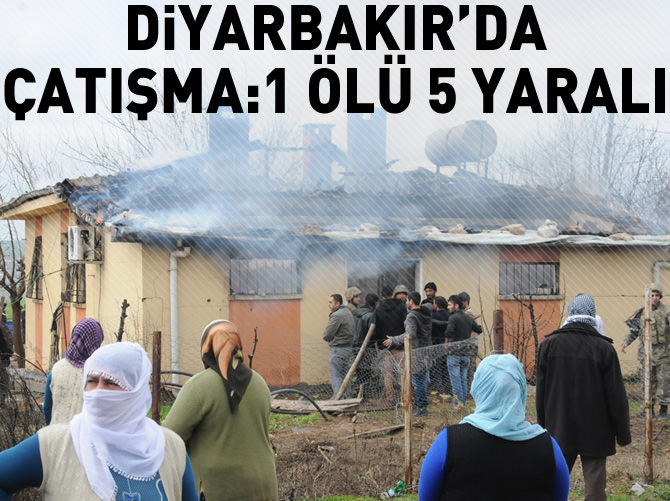 Köylüler birbirine girdi!.. 1 ölü, 5 yaralı!