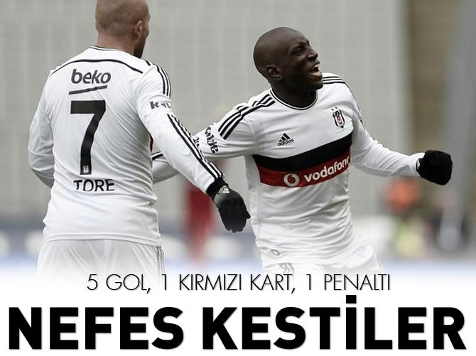 Beşiktaş'tan müthiş galibiyet