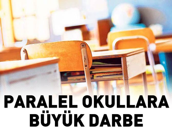 Paralel okulların para musluğu kısıldı