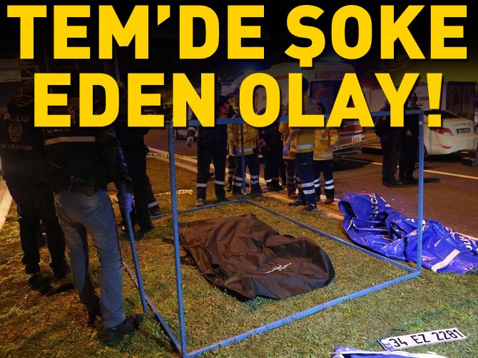 Cesedi 5 km sürükledi