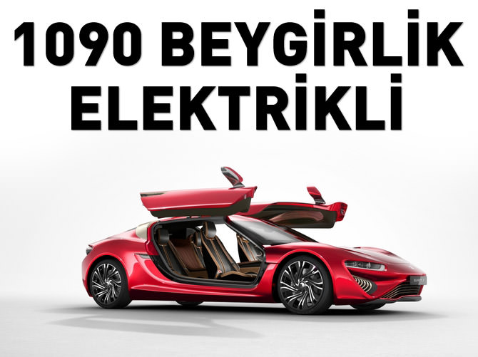 1090 beygirlik elektrikli otomobil: QUANT F