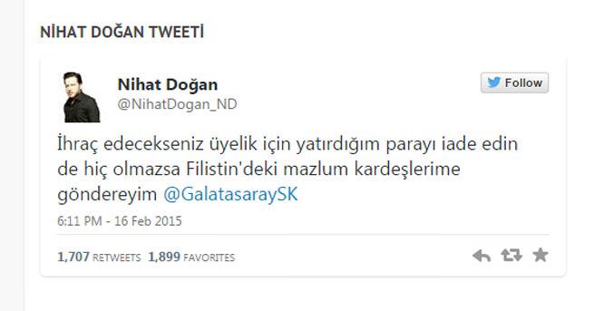 Galatasaray'dan Nihat Doğan'a sert cevap! - 1