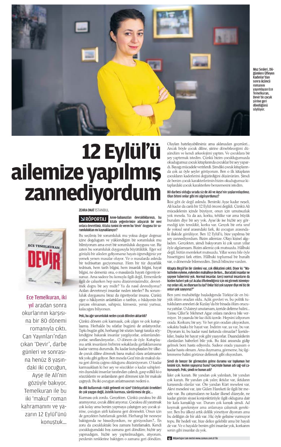 Ece Temelkuran'da paralellere ilginç destek! - 1