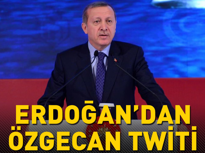 Cumhurbaşkanı Erdoğan'dan Özgecan twiti